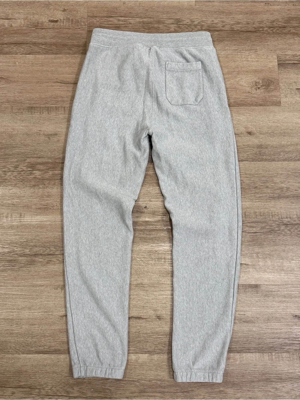 Polo Ralph Lauren Sport Gray P-Wing Crest Shield Logos Joggers Sweatpants Medium